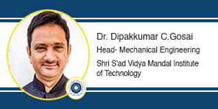 SVMIT HOD Mechanical engineering: Dr.Dipakkumar Gosai Interview